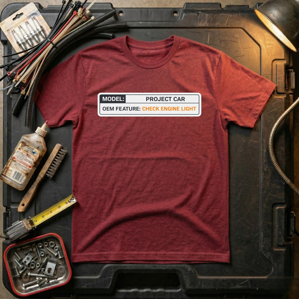 OEM Sticker, Check Engine Light