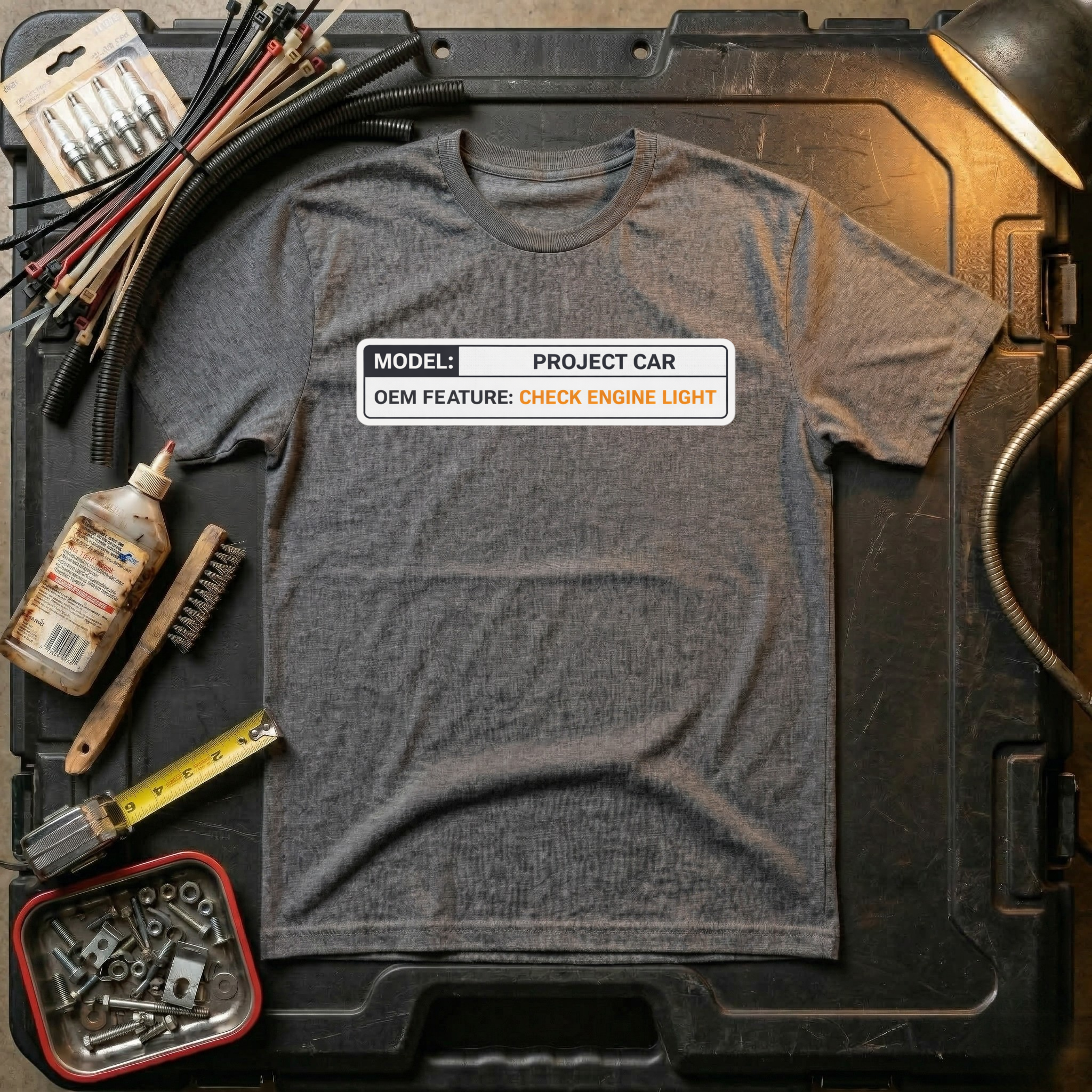 OEM Sticker, Check Engine Light