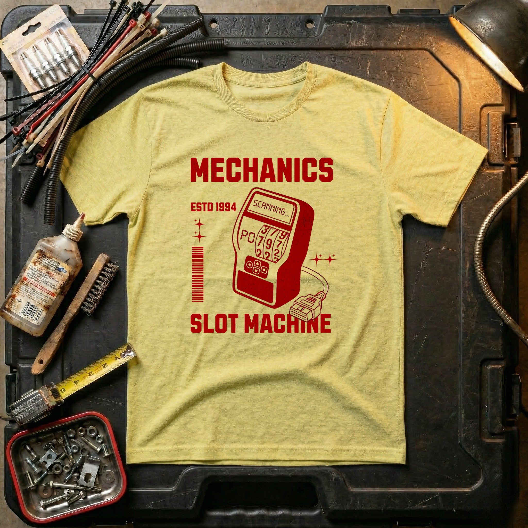 Mechanics Slot Machine