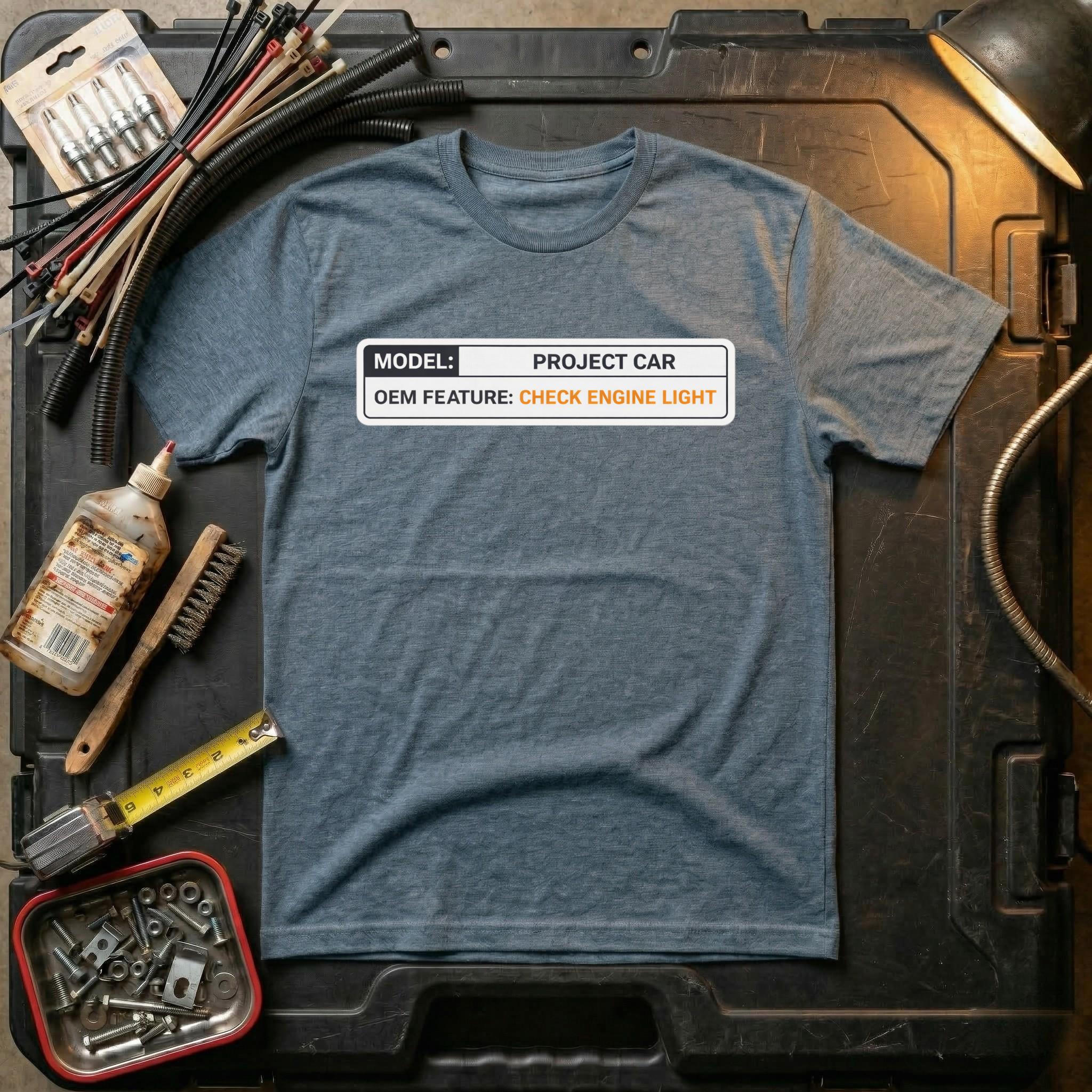 OEM Sticker, Check Engine Light