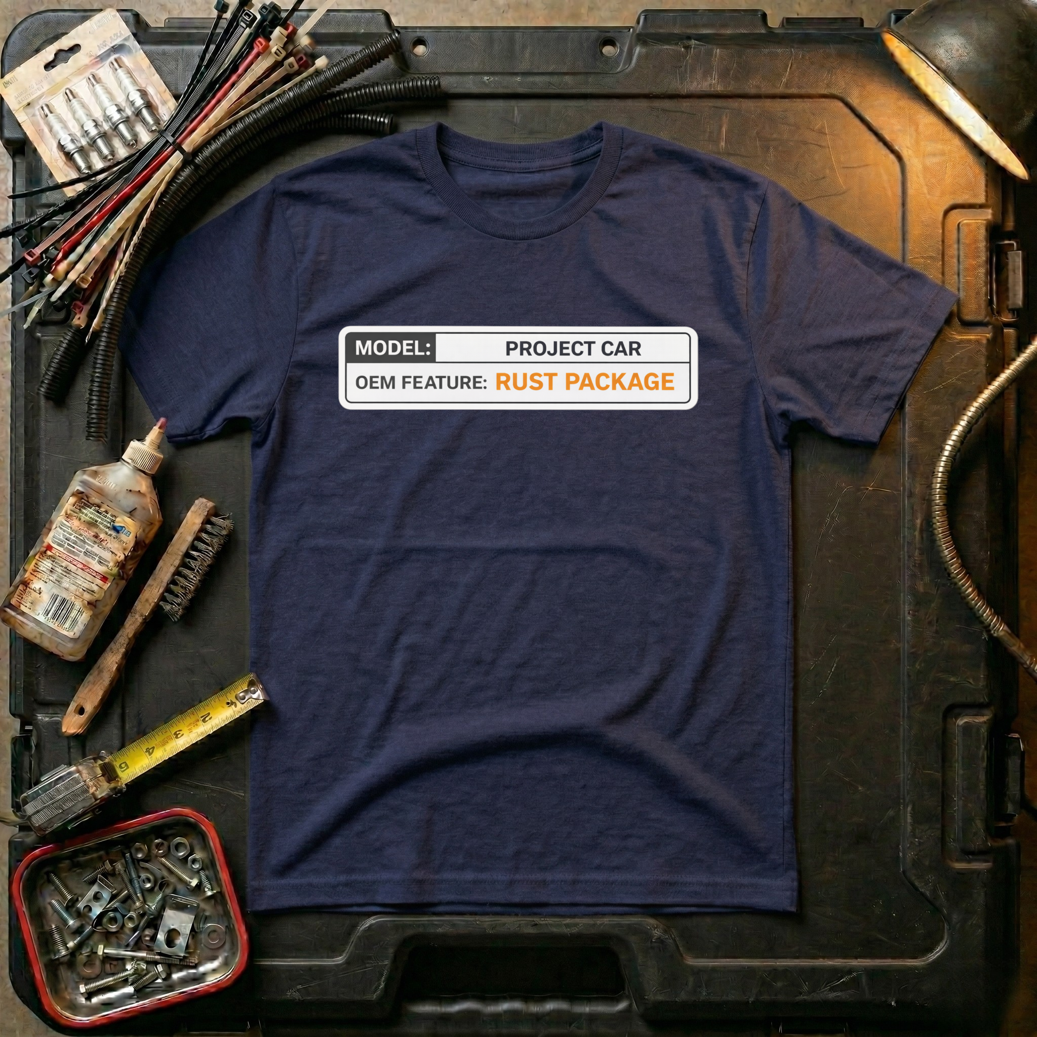 OEM Sticker, Rust Package