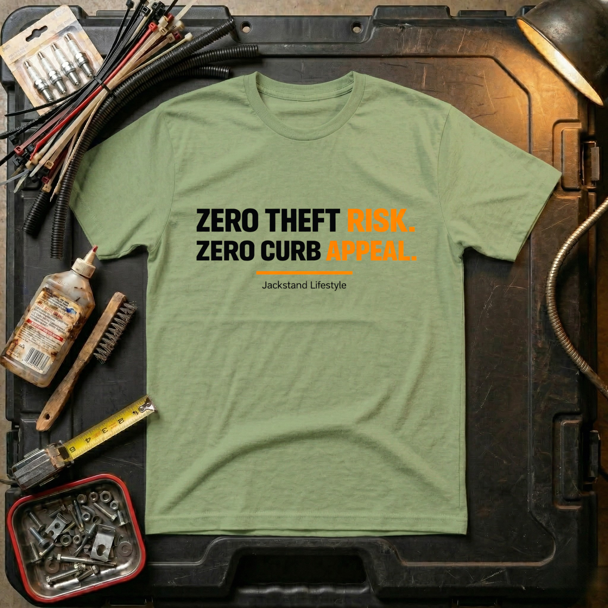Zero Theft Risk. Zero Curb Appeal.