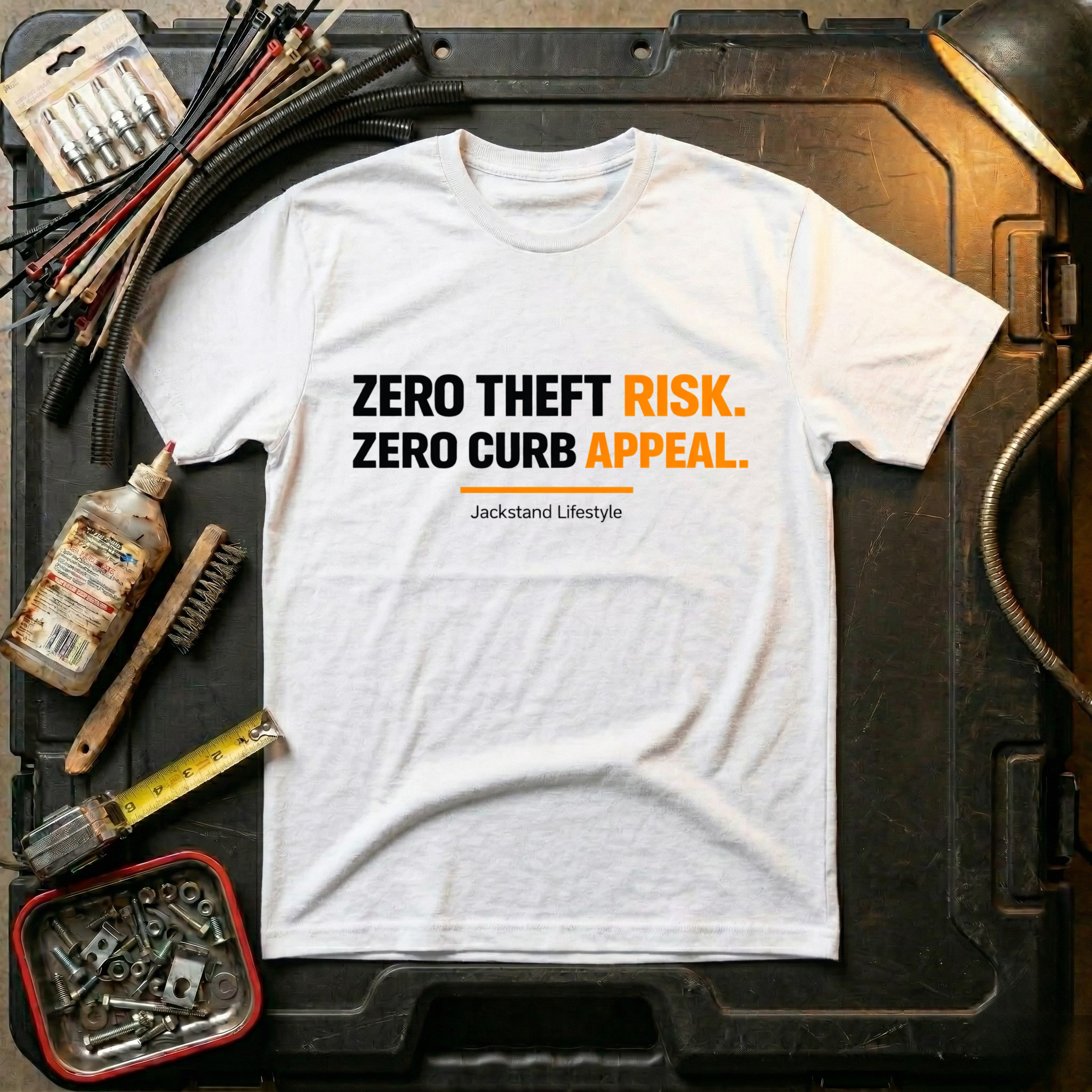 Zero Theft Risk. Zero Curb Appeal.